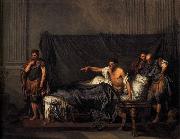 Jean Baptiste Greuze Septimius Severus and Caracalla oil painting artist